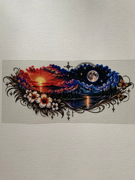 Day and night decal