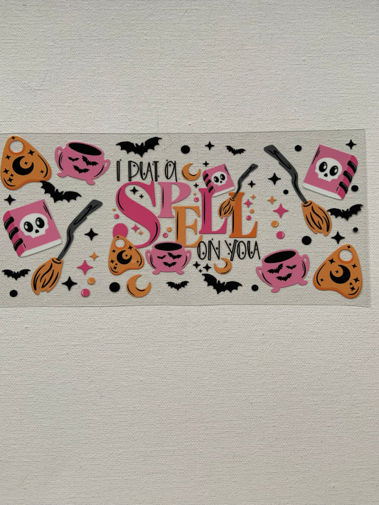 “I put a spell on you” decal