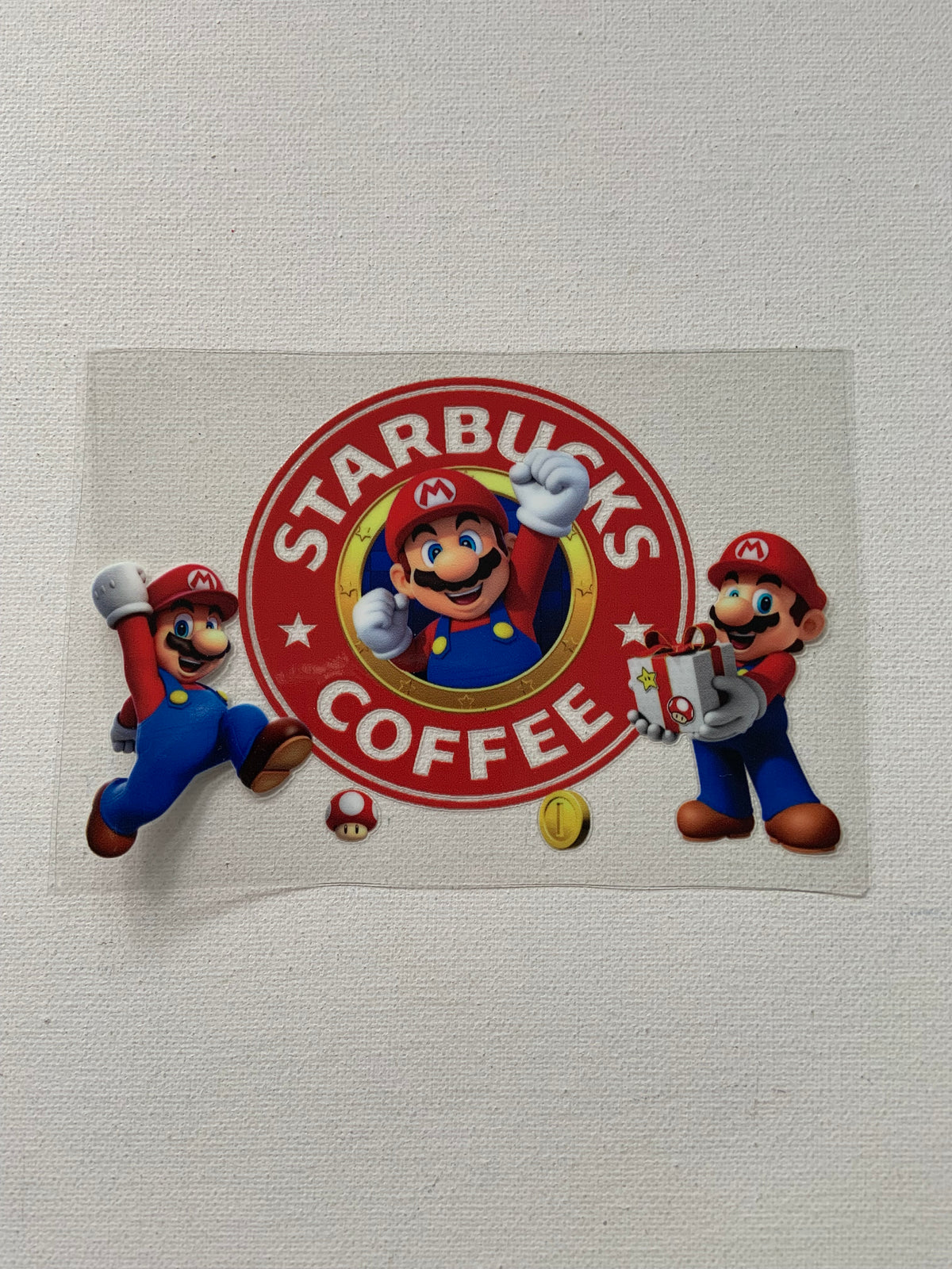 Mario small decal