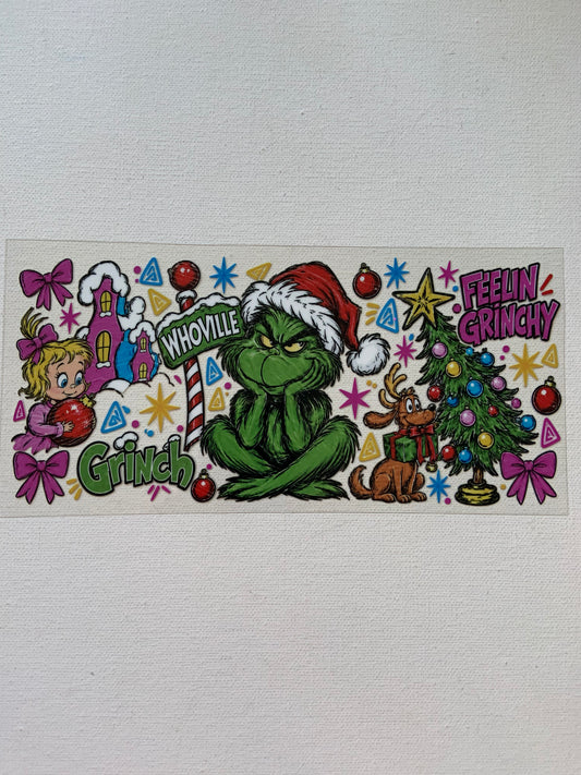 Grinch decal