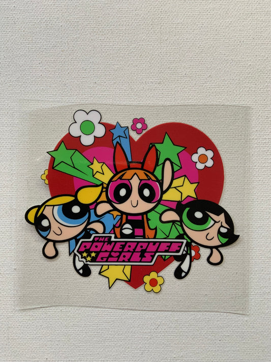 The power puff girls small decal