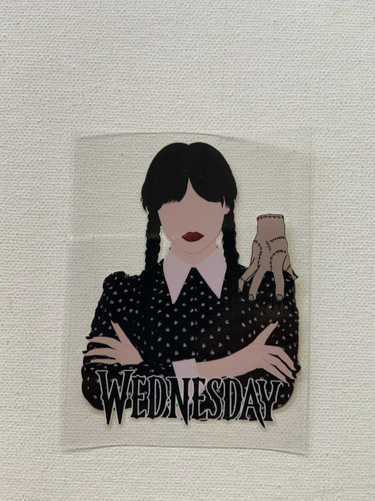 Wednesday small decal