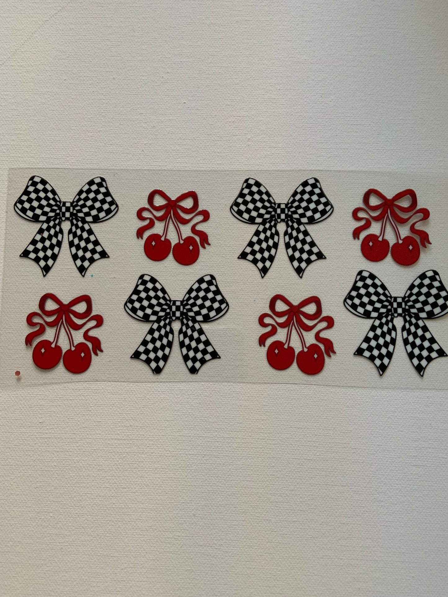 Cherries and Bows Decal