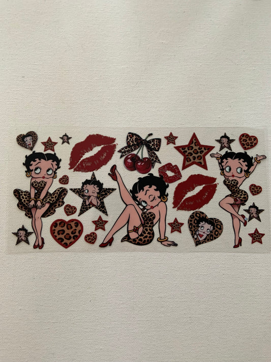 Betty Boop decal