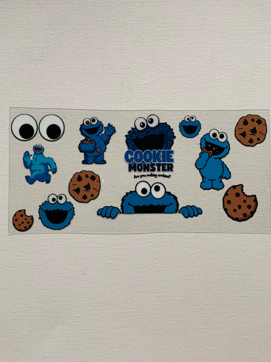 Cookie Monster decal