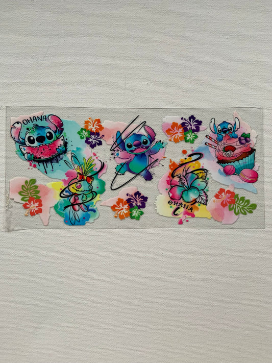 Stitch decal