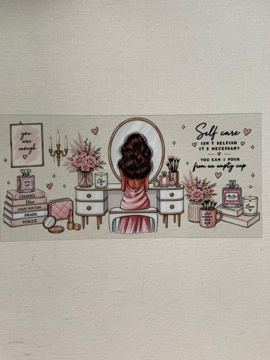 Self care decal