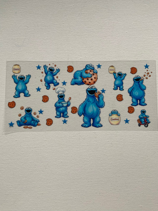 Cookie Monster decal