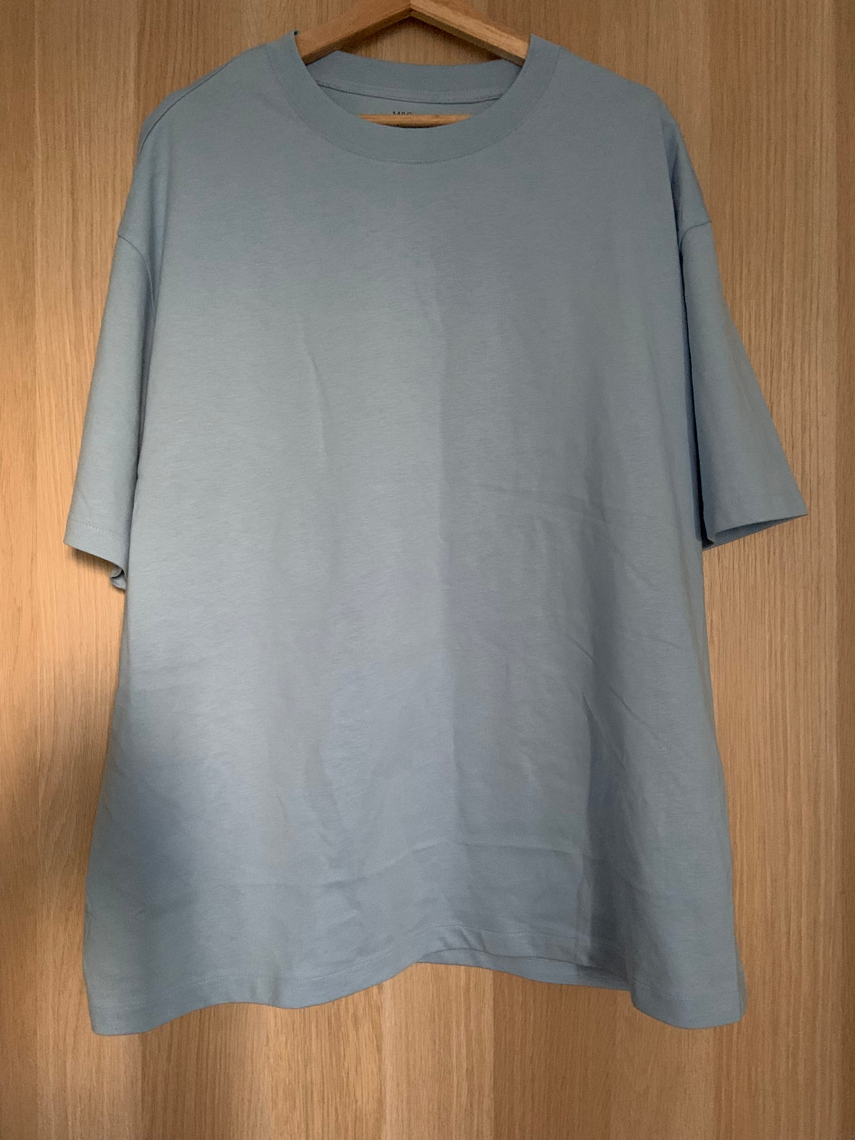 Men's Light Blue T- Shirt, oversized, XL from Markses