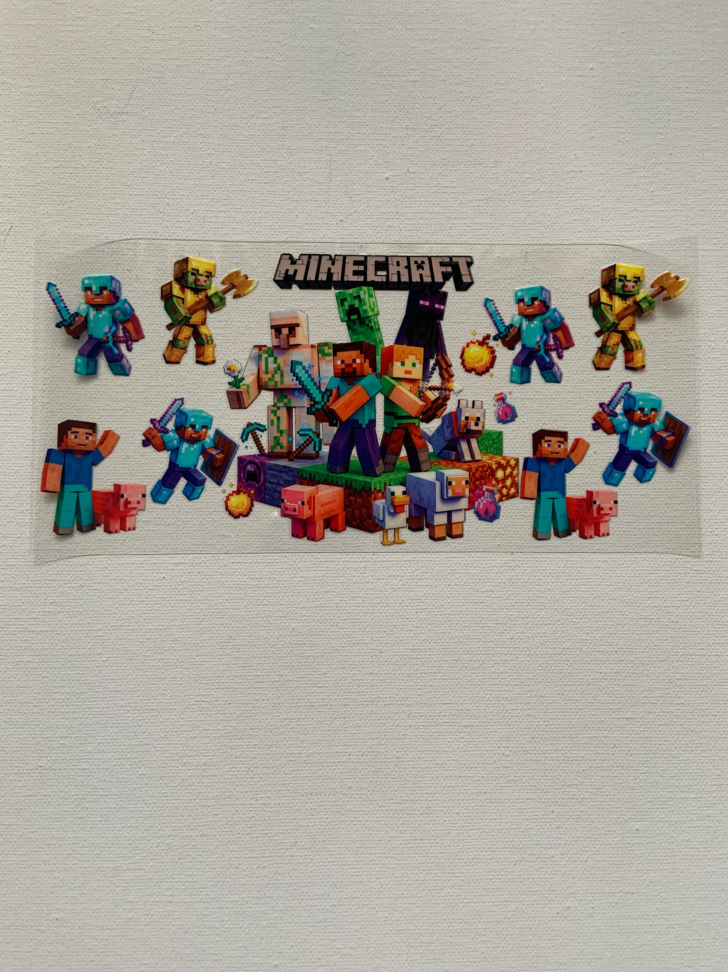 Minecraft decal