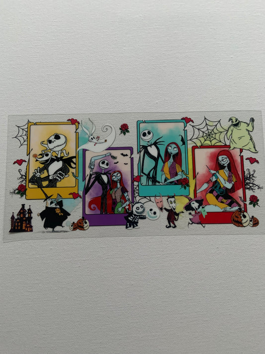 Jack and Sally Decal