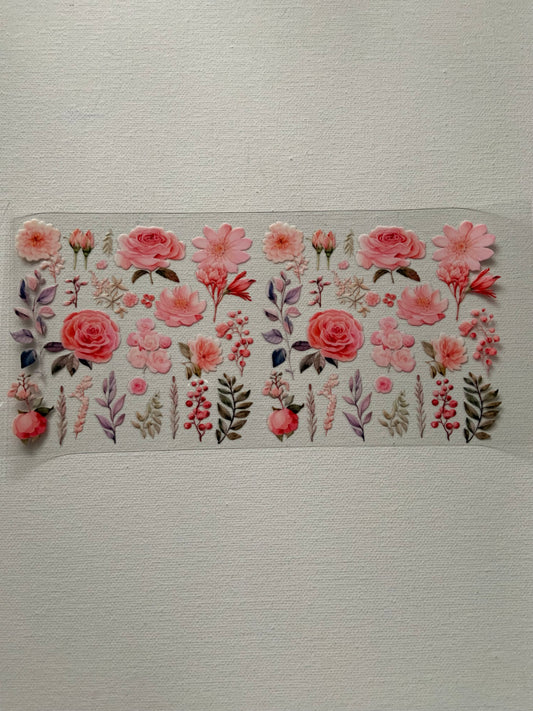 Flowers decal