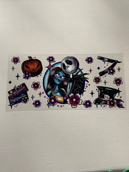Jack and Sally decal