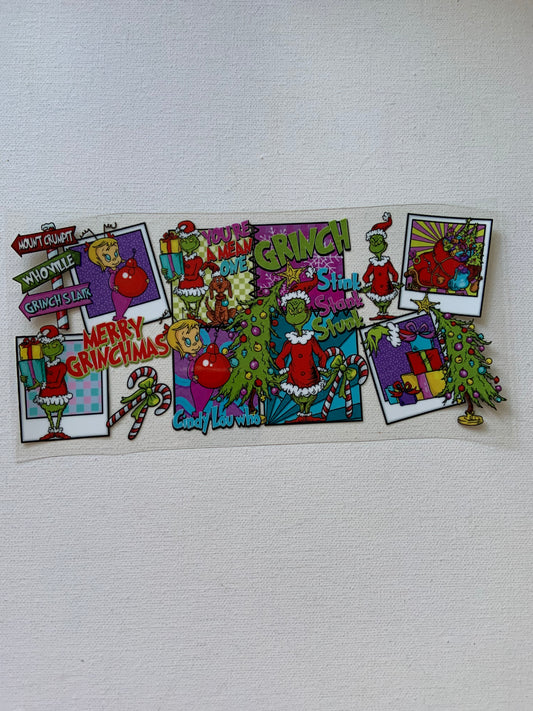 Grinch decal