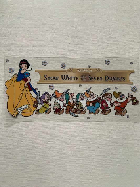 Snow white decal