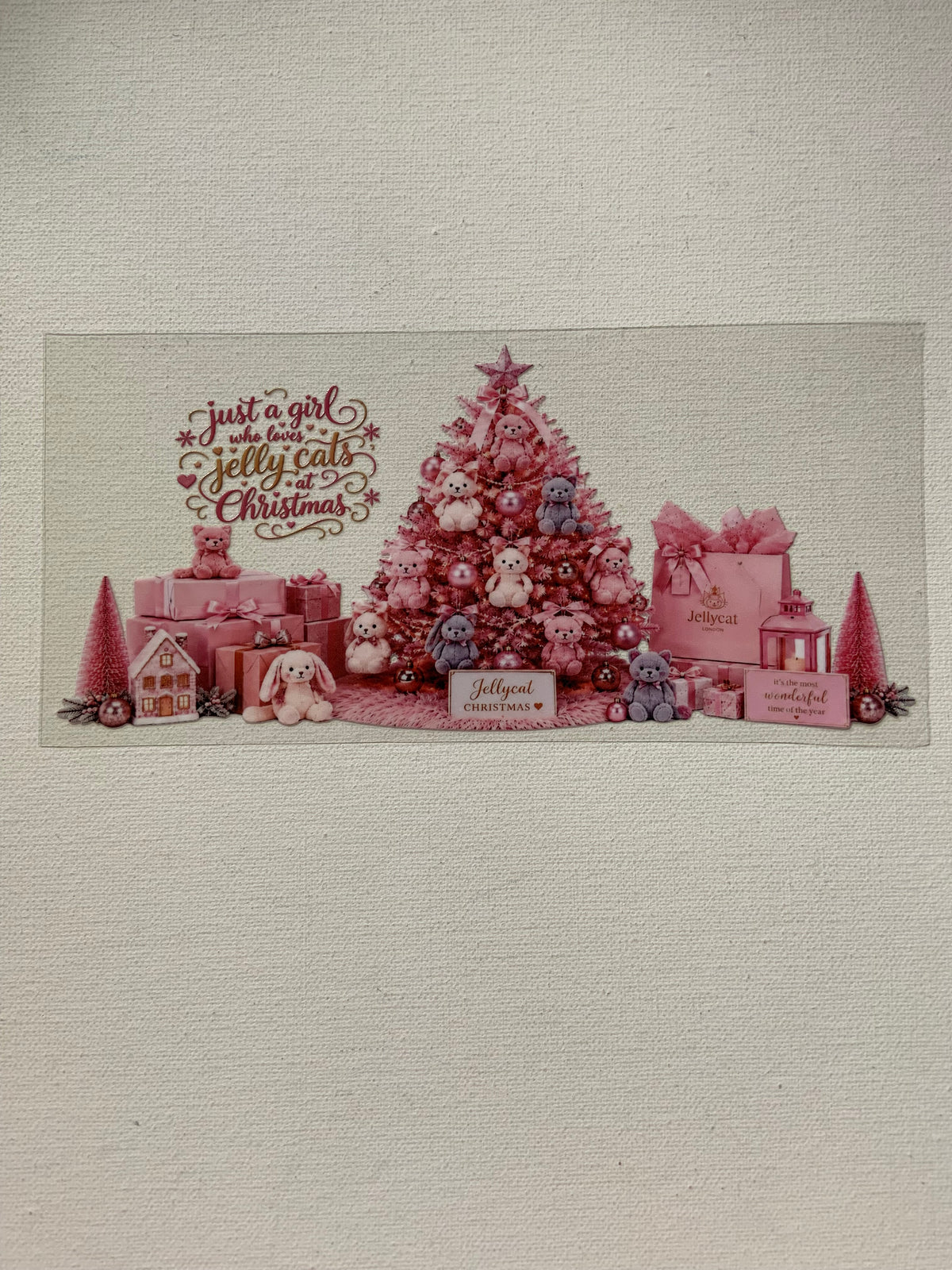Jellycat atChristmas decal