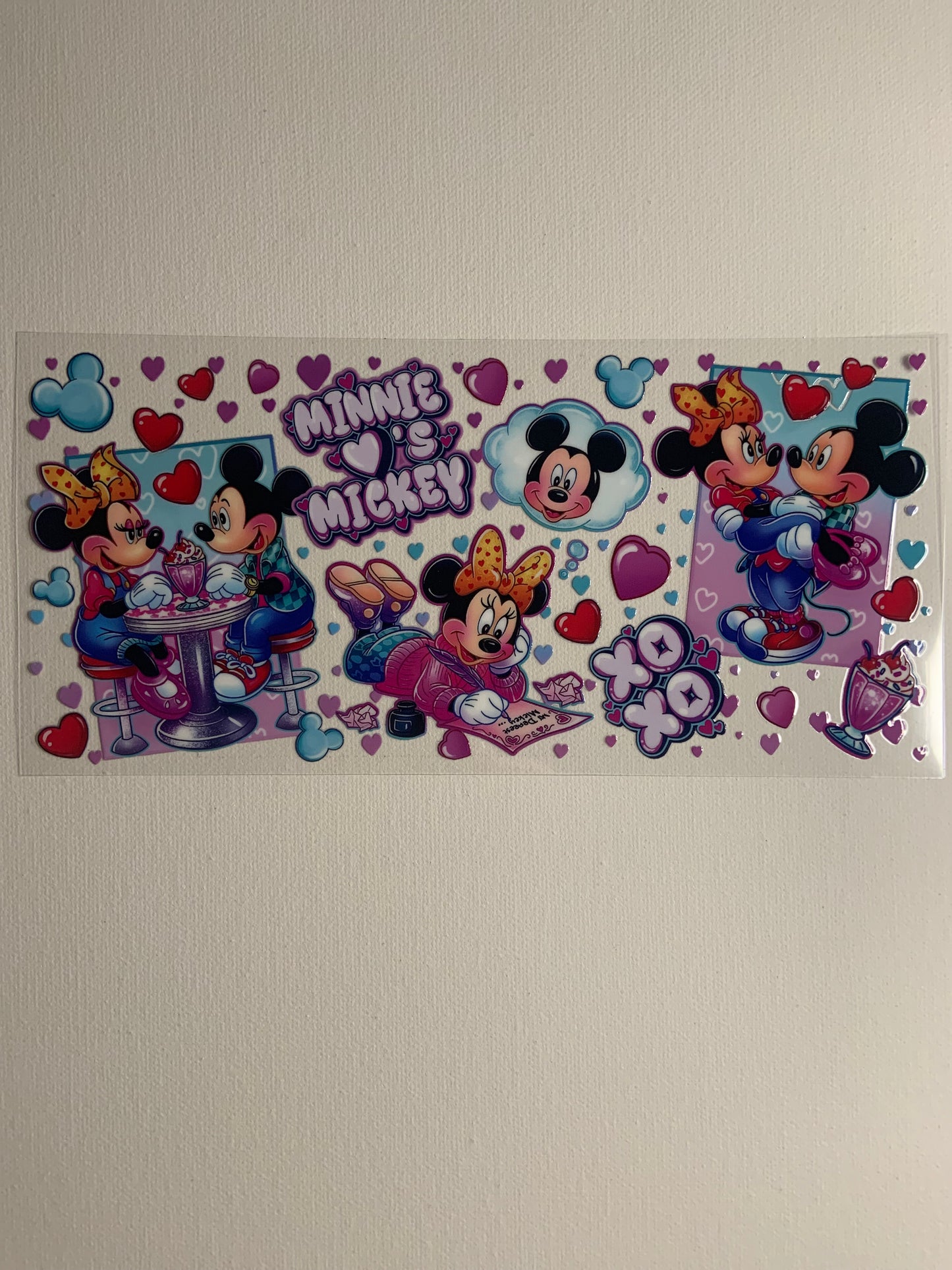 Mickey and Minnie Decal