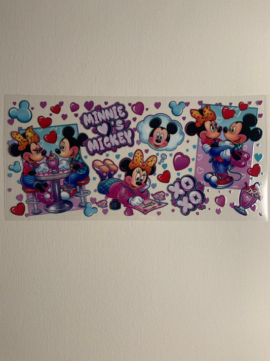 Mickey and Minnie Decal
