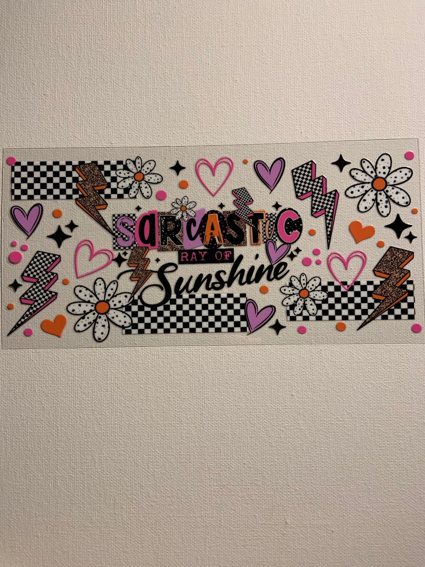 “Sarcastic Ray of Sunshine” Decal