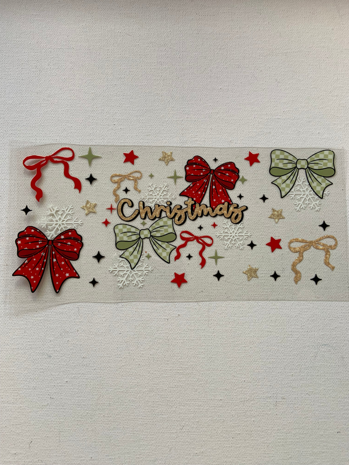 Christmas Bows decal