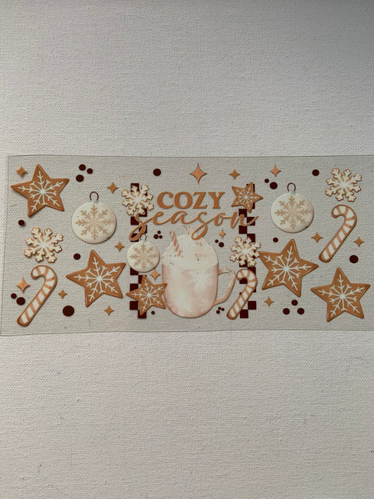 Cozy season decal