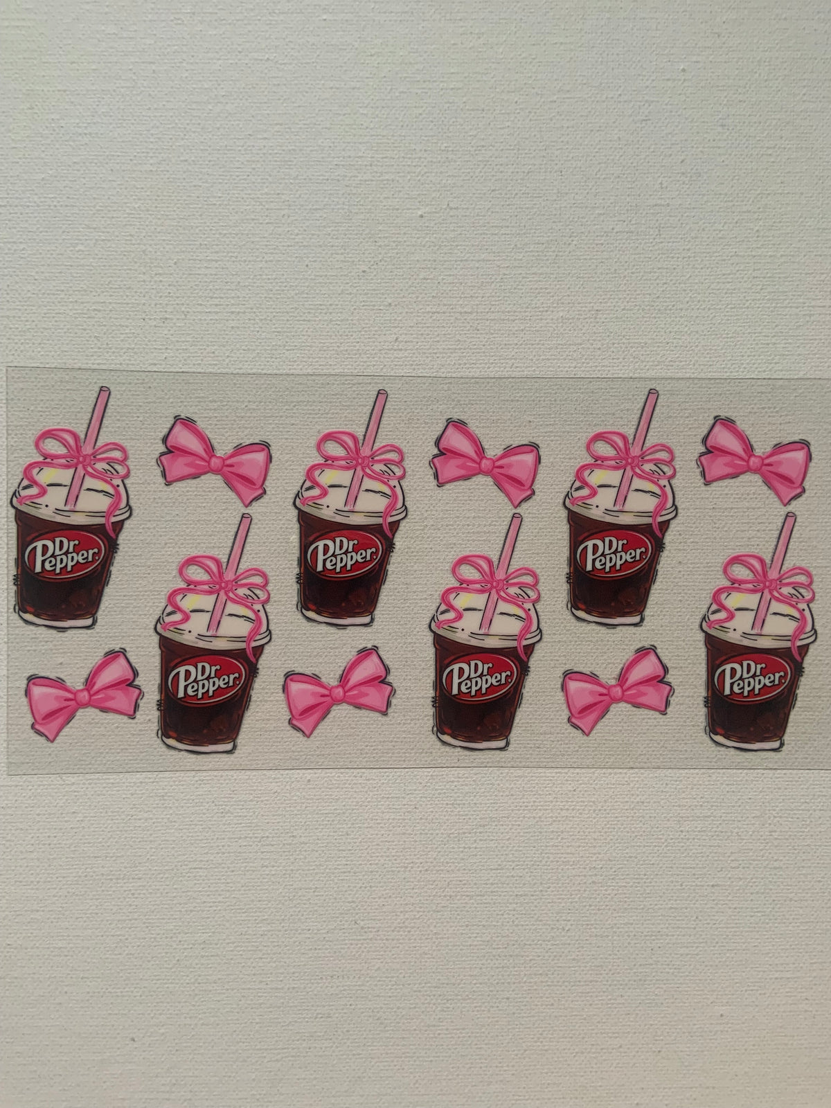 Dr. Pepper decal