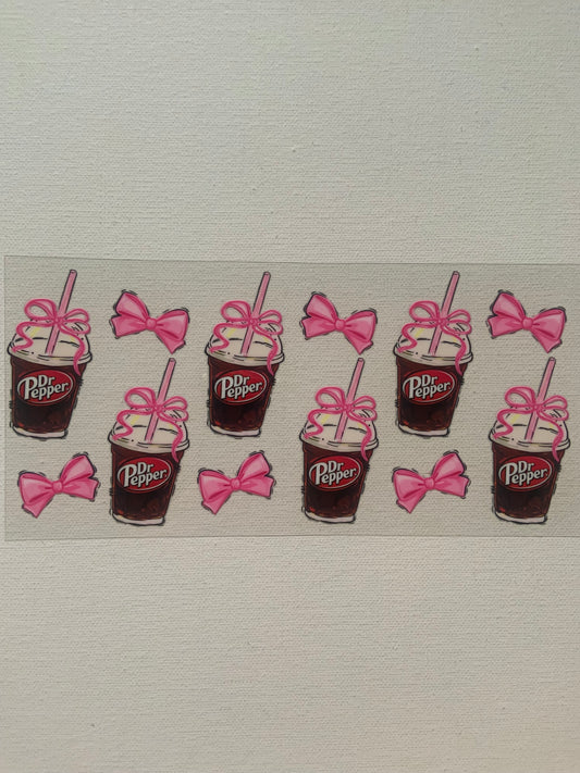 Dr. Pepper decal