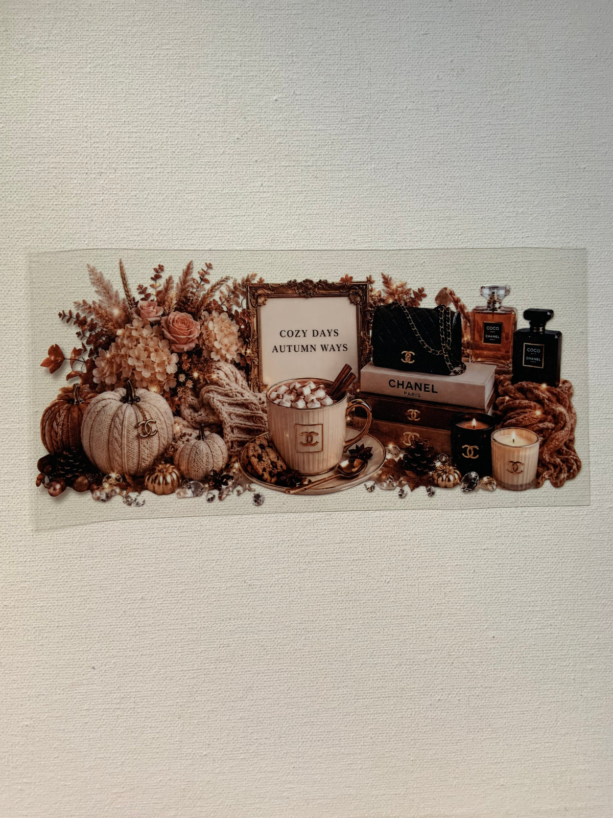 Cosy autumn days decal