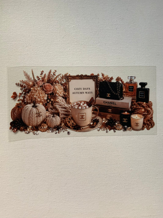 Cosy autumn days decal