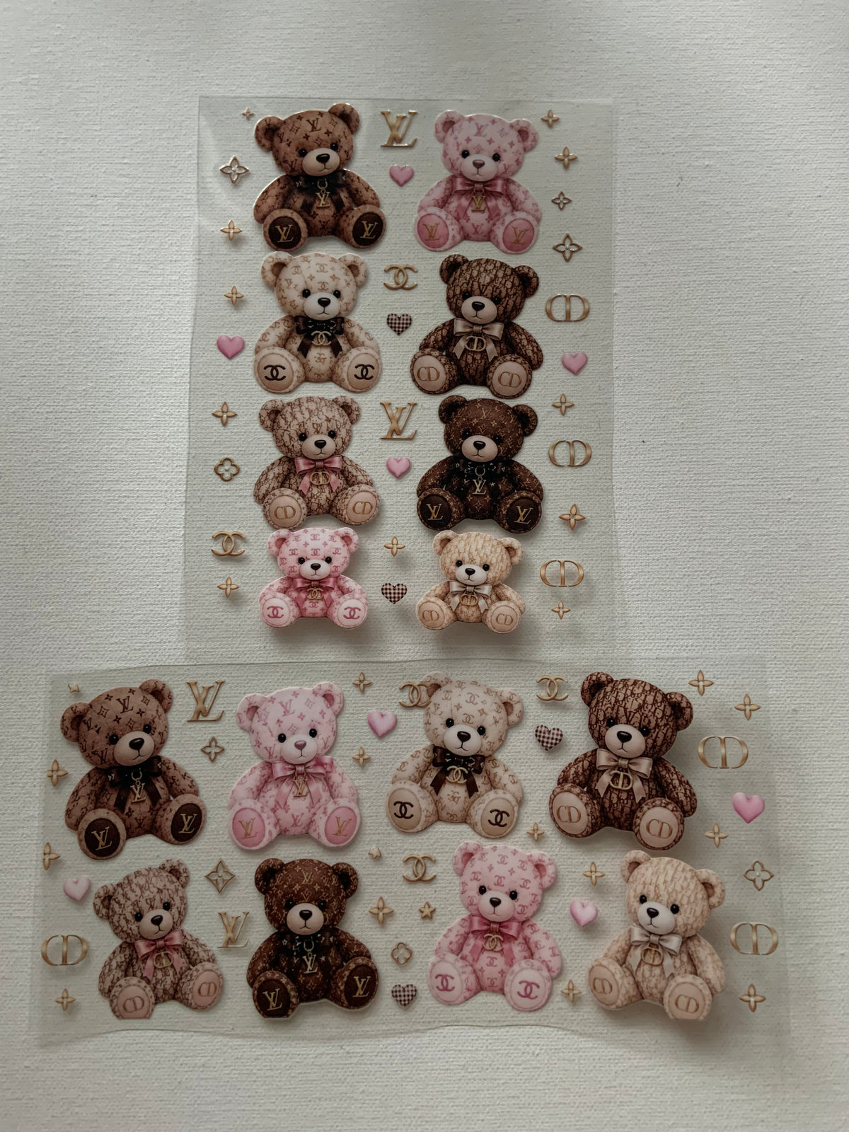 Bears decal for buying choose  on home page “Notebook and single wall cup”