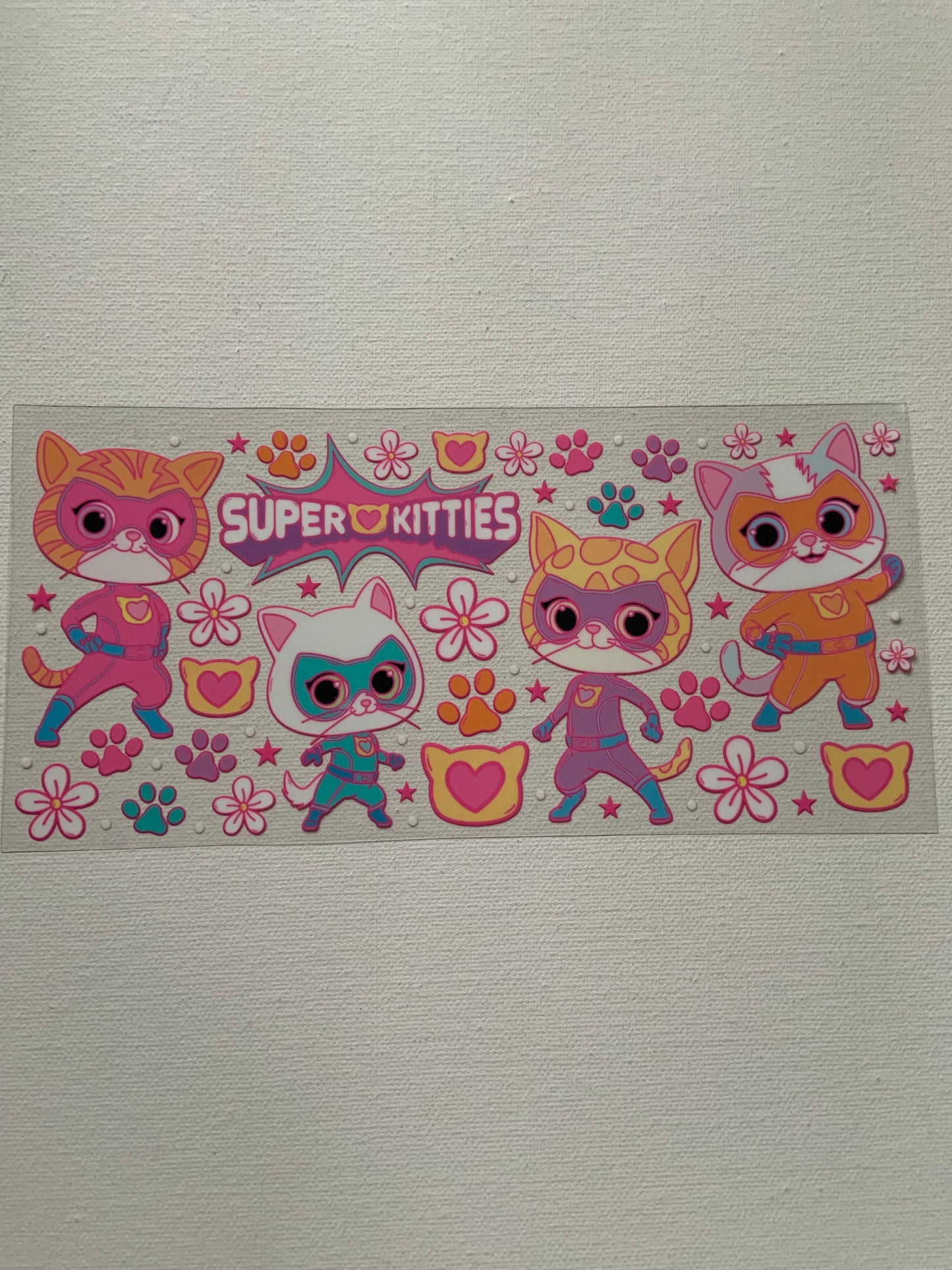 Super kitties decal