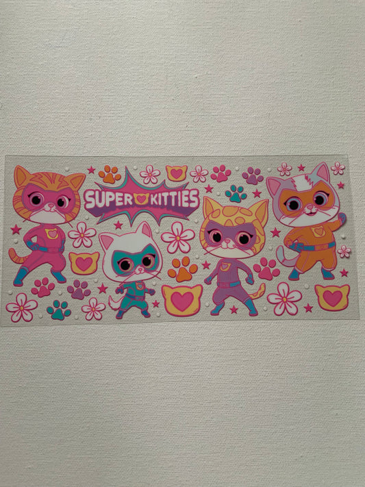 Super kitties decal