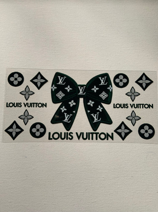 Designer inspired bowl decal