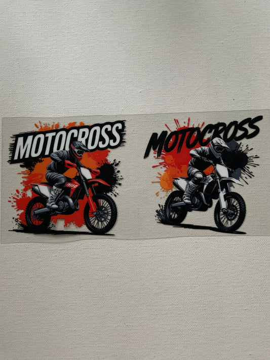 Motocross decal