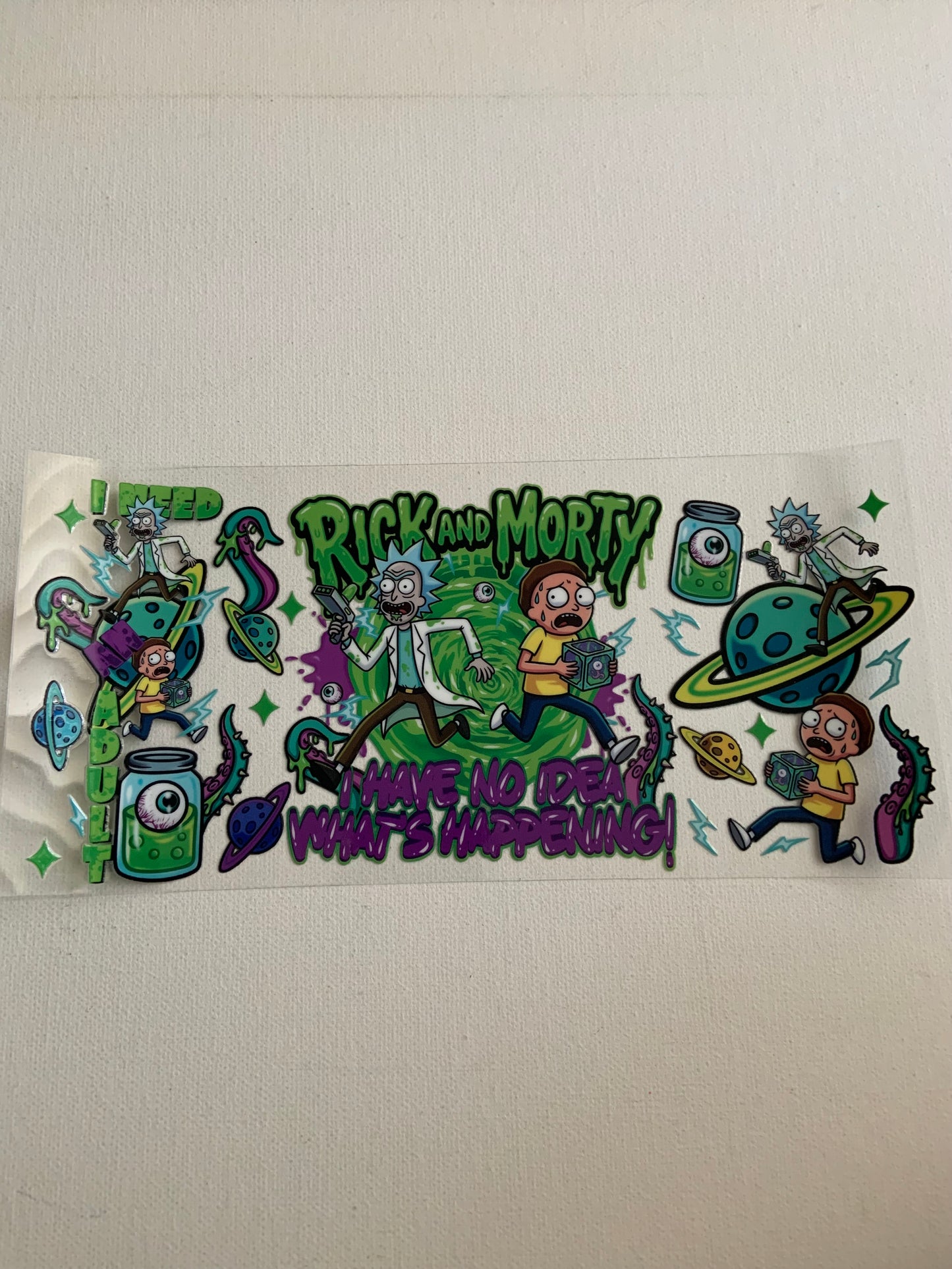 Rick and Morty decal