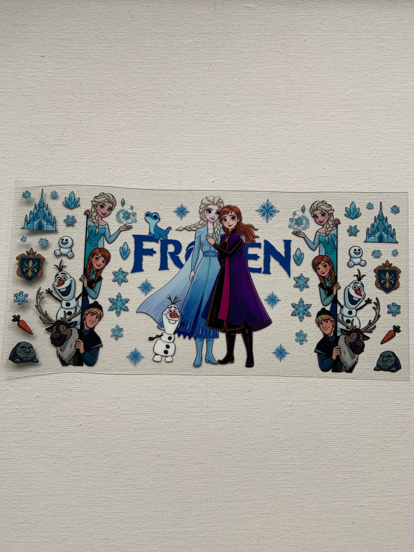 Frozen decal