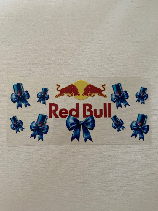 Red bull decal