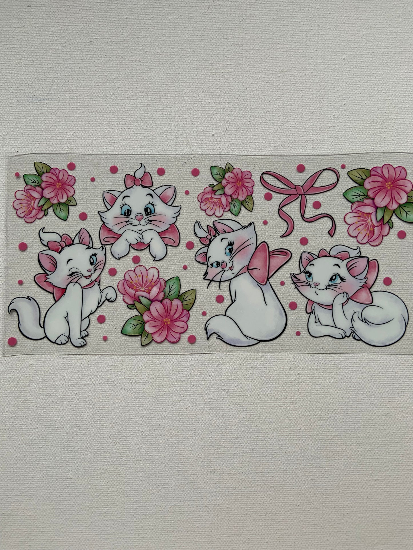 Marie cat decal