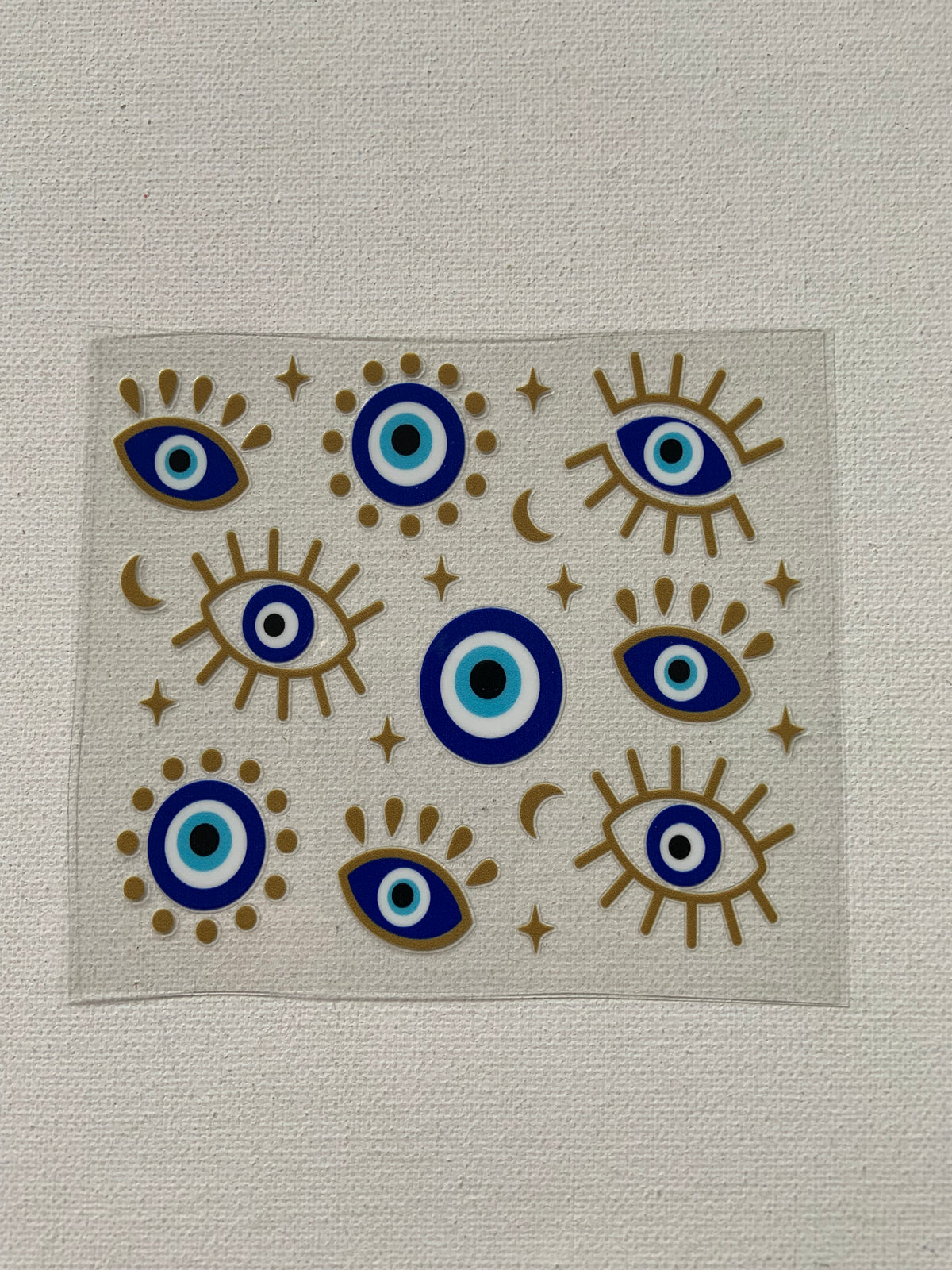 Small decal evil eyes