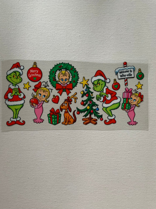Grinch decal