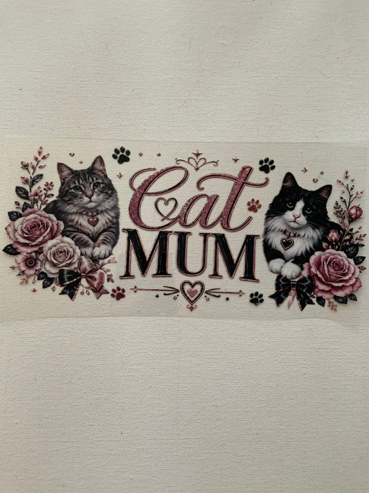 Cat mum decal