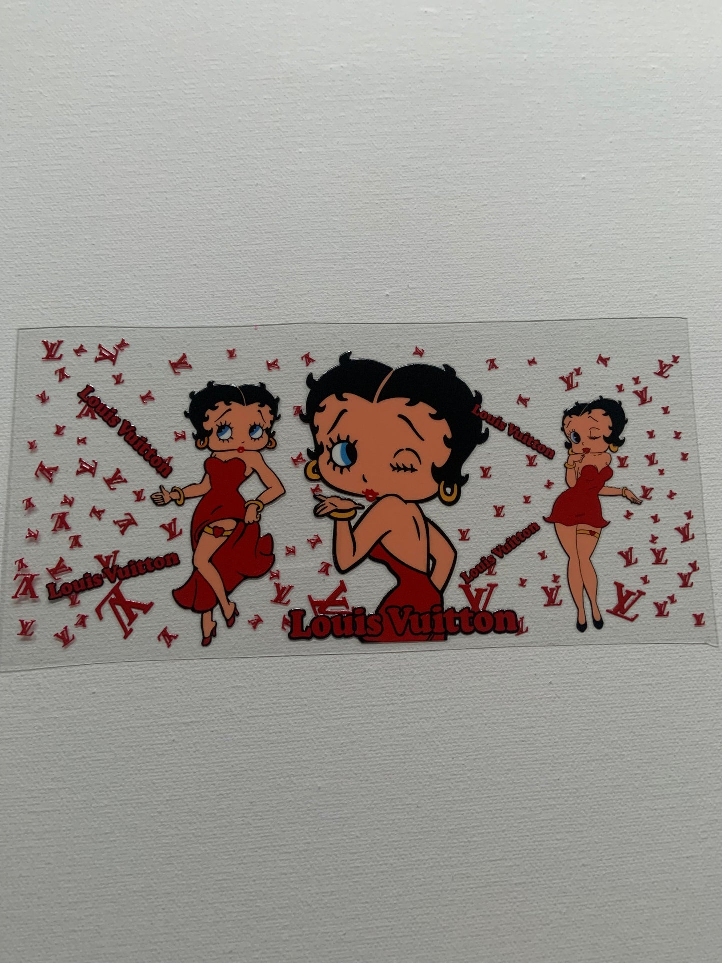 LV Betty Boop Decal