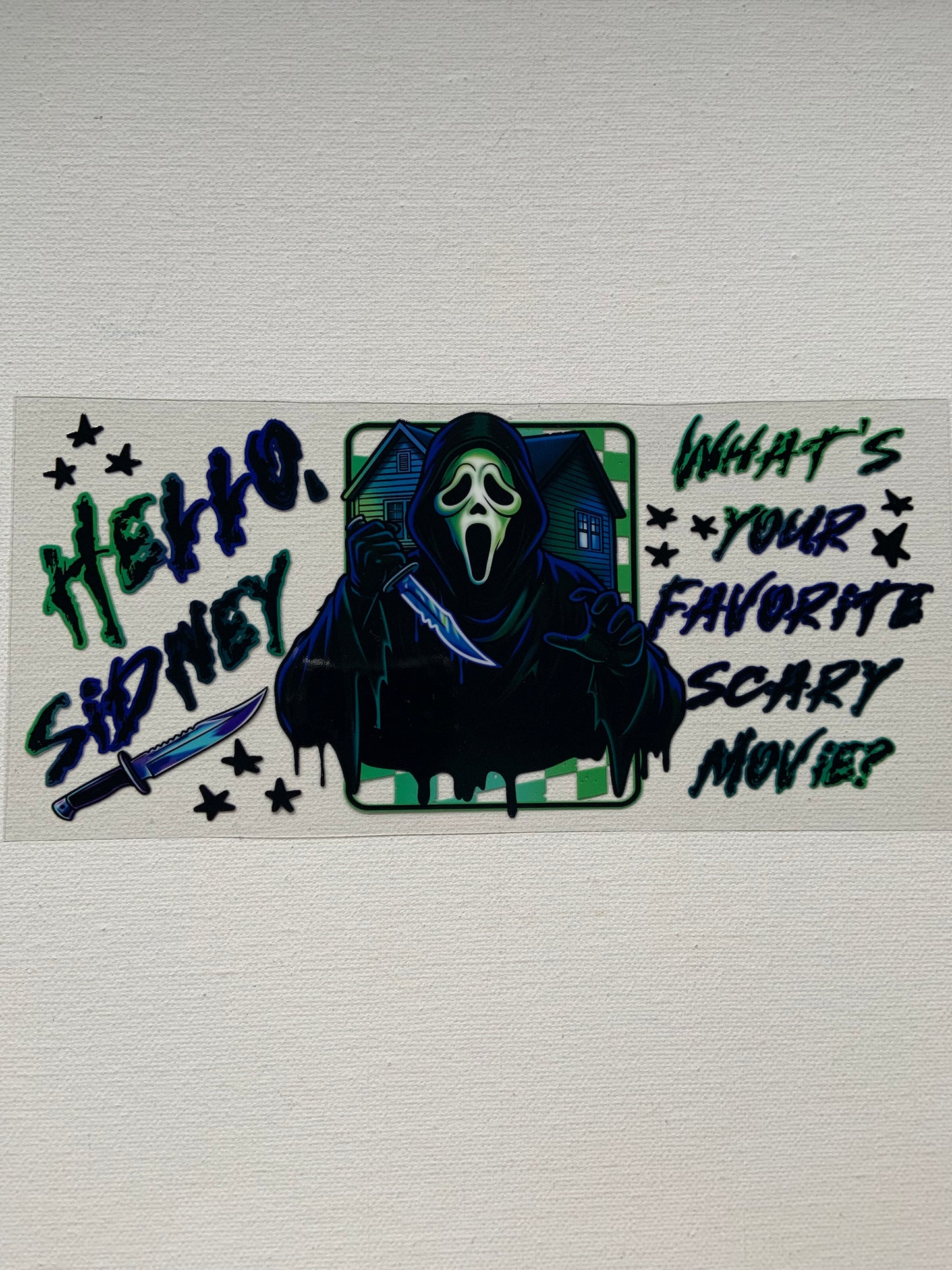 Scream decal