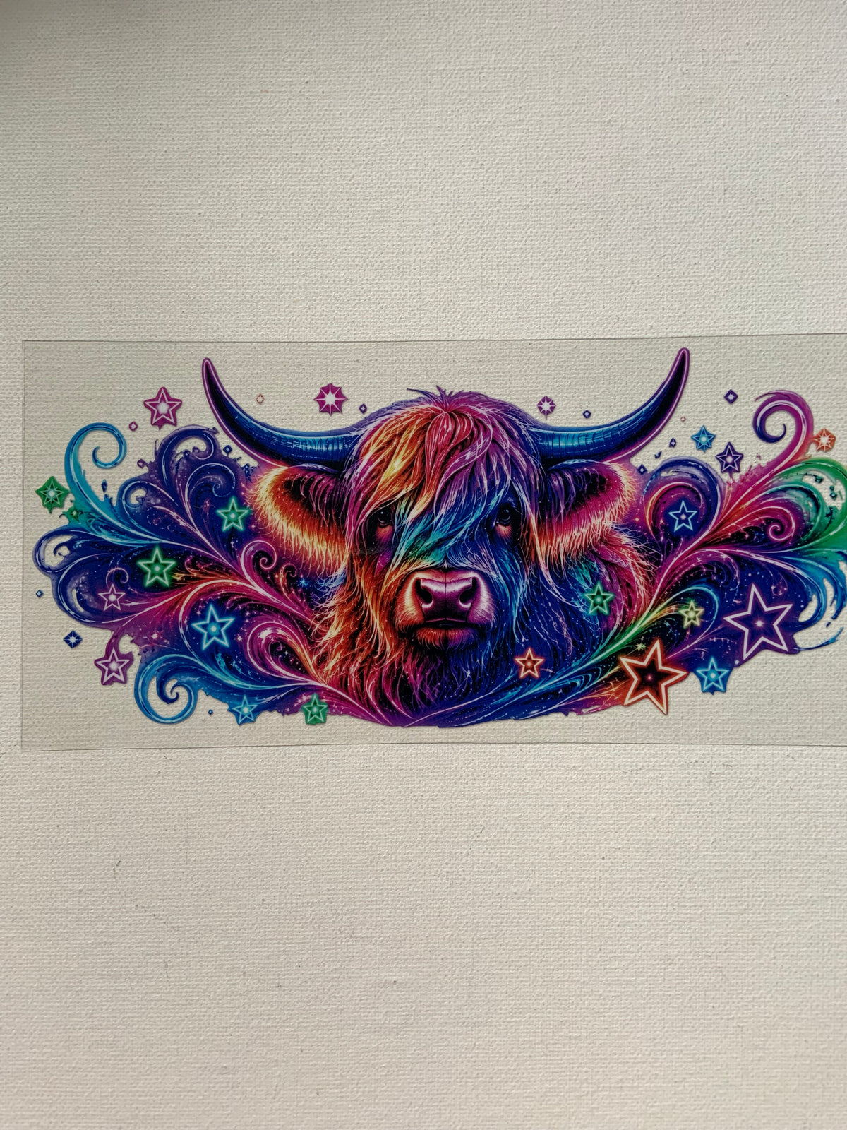 Cow decal
