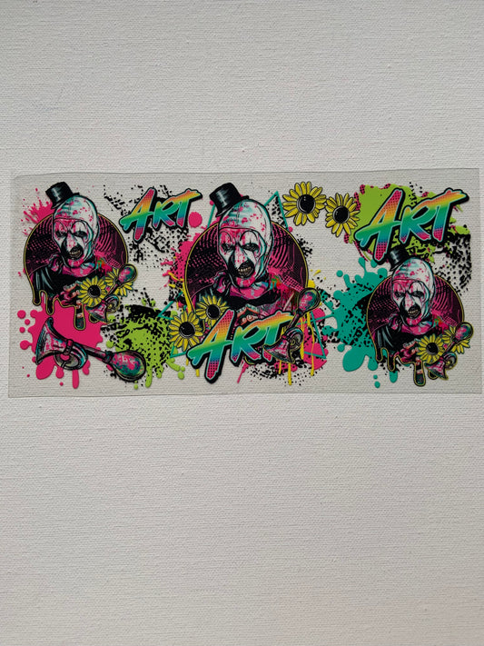 Art the Clown decal