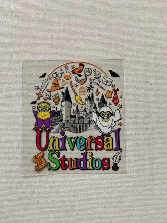 Small decal universal studios