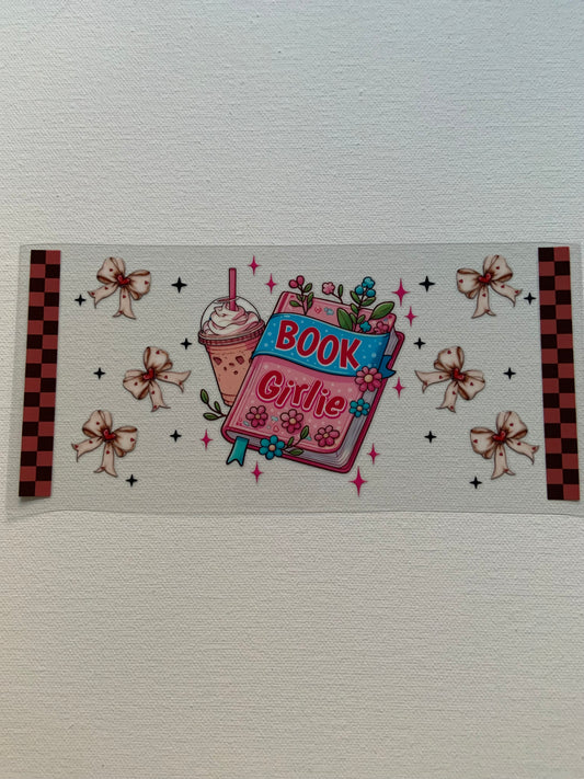 Girlie Book Decal