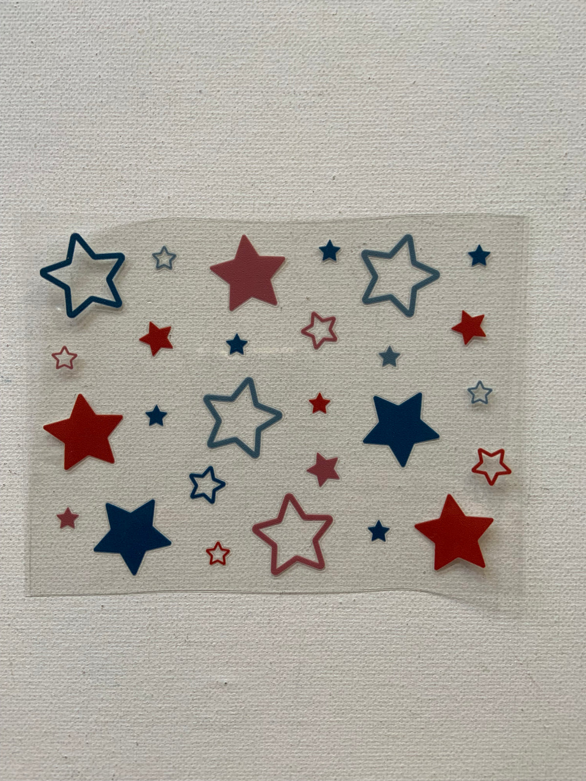 Stars small decal