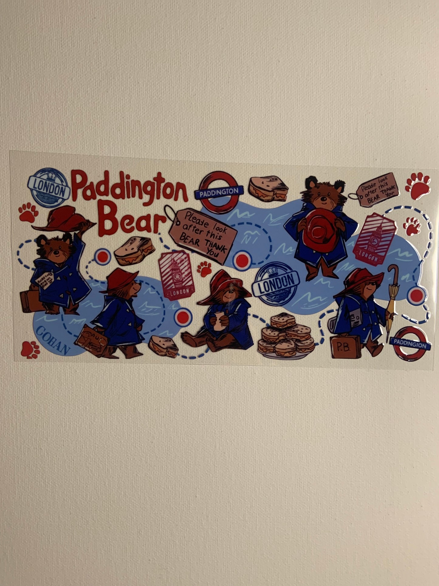 Paddington Bear Decal