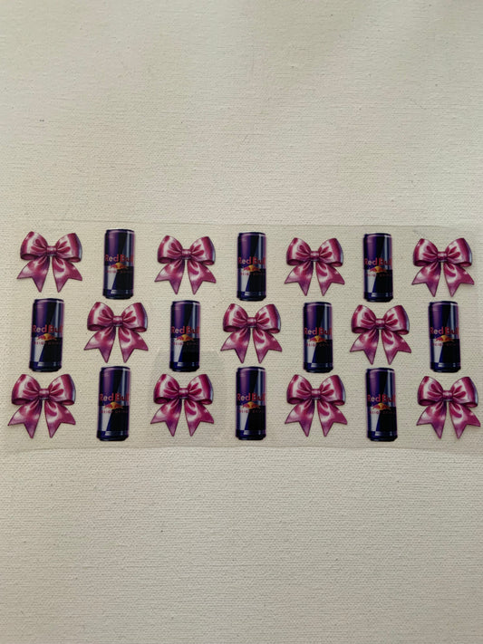 Red bull decal